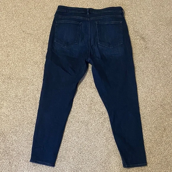 LOFT Dark Blue Women's Curvy Skinny Jeans- Size 10 (3 Pairs) - Picture 6 of 10